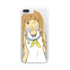 あーちゃんのゆるふわ女の子 Clear Smartphone Case