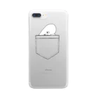 ないものねだりのポケットで放心(片目ver) Clear Smartphone Case