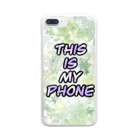 wagyuchanのThis is my phone. Clear Smartphone Case