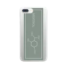 No.9 -number nine- (suzuri支店)の構造式シリーズ「めんとーる」 Clear Smartphone Case