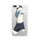 可愛い女の子職人vent4444の下乳 Clear Smartphone Case