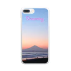 photo-kiokuの湘南夕景２ Clear Smartphone Case