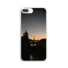 caz_sayouの夕焼け Clear Smartphone Case