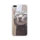 Jのきょんこぽん酢の家の猫可愛いでしょ？ Clear Smartphone Case