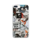 AMINOR (エーマイナー)のStreet Art Wall Stickers Clear Smartphone Case