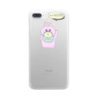 【Yuwiiの店】ゆぅぅぃーのうさべいびー Clear Smartphone Case