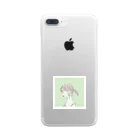 ナナエ🌼ｲﾗｽﾄﾚｰﾀｰ+美容ﾌﾞﾛｶﾞｰのたまねぎヘア Clear Smartphone Case