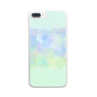 phi-delの水彩画(くつろぎ) Clear Smartphone Case