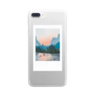 lapisksのPolaroid: mountain  Clear Smartphone Case