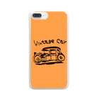 ばんやスマホケースのVintage car  Clear Smartphone Case