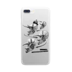 segasworksのTriceratops prorsus growth series Clear Smartphone Case