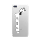 長い猫の長い猫 Clear Smartphone Case