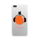 PaP➡︎Poco.a.Pocoのorange music クリアスマホケース