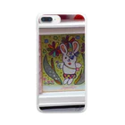 ユミ絵画のウサギさんです。 Clear Smartphone Case