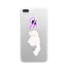 SHELLのkitty m Clear Smartphone Case