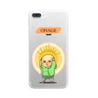 aki@歌いながら絵を描く人のOHAGE① Clear Smartphone Case