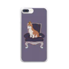 prunelleのKing Dog Clear Smartphone Case