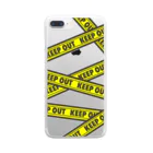 MyNoteのKEEP OUT  Clear Smartphone Case