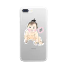 吉本の女の軟体怪獣1 Clear Smartphone Case