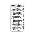 Nap Studio.のレトロ鯉 Clear Smartphone Case