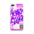 JoiのWork it like a I talk itのむらさき Clear Smartphone Case