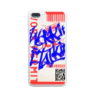 JoiのWork it like a I talk itのあおとあか Clear Smartphone Case