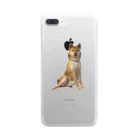 柴犬の日常のちょっとだけよ〜 Clear Smartphone Case