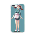 渡来人のmaide Clear Smartphone Case