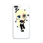 こわかわギャラリーのパーティータイム🖤 Clear Smartphone Case