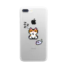 まだらねこのみせのすやすやスリープ Clear Smartphone Case