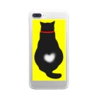 aikenkaの幸運を運ぶネコ Clear Smartphone Case