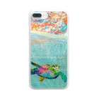 SUNRISE SOUNDのウミガメ Clear Smartphone Case