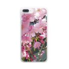 gvs-daifukumochiの枝垂れ桜 Clear Smartphone Case