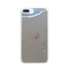 wanderlunderの波際のメガネ Clear Smartphone Case