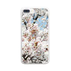 3A5のcherryblossoms3_aR Clear Smartphone Case