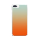 ぽぬぞぬのグラデーション Puddle To Remember Clear Smartphone Case