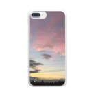 iamiの秋　夕暮れ空 Clear Smartphone Case