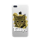 Hard luck & EdenのTabby's ロゴ有り Clear Smartphone Case