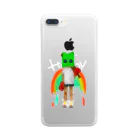 KOHH℃の殺し屋猫くん Clear Smartphone Case