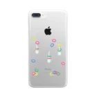 スイミントのウォーターゲーム Clear Smartphone Case