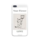 mikepunchのYOUR FLOWER LOVE Clear Smartphone Case