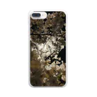 P.O.Humanの夜桜 Clear Smartphone Case