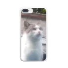 🍀Kaori🍀の猫と空 Clear Smartphone Case