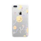 Lily bird（リリーバード）のパステルカラー草花 Clear Smartphone Case