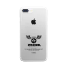 びーるのみたい。webshopの酒畜遊撃隊 Beer Guerrilla Warfare Tシャツ Clear Smartphone Case