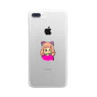 わかかの猫女の子 Clear Smartphone Case