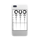 kimchinの視力検査 ランドルト環 Clear Smartphone Case