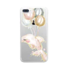 bearskissのふうせんいるか Clear Smartphone Case