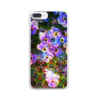 Natsumex Teleido-Worksのlittle flower"Unwavering soul" Clear Smartphone Case