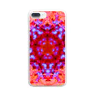 Flower kaleidoscopeの紅葉万華鏡 Clear Smartphone Case